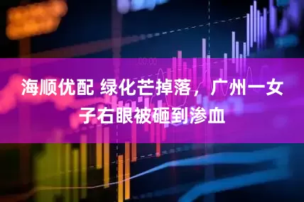 海顺优配 绿化芒掉落，广州一女子右眼被砸到渗血