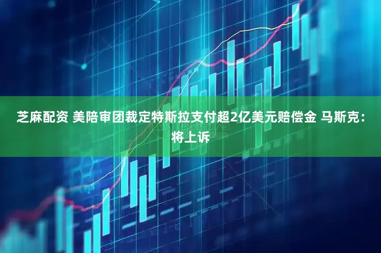 芝麻配资 美陪审团裁定特斯拉支付超2亿美元赔偿金 马斯克：将上诉